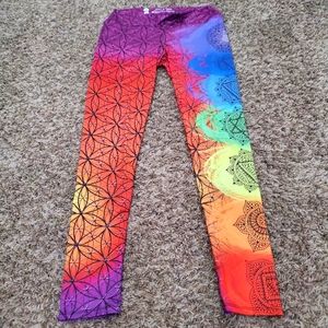 Spirit of Yoga chakra leggings